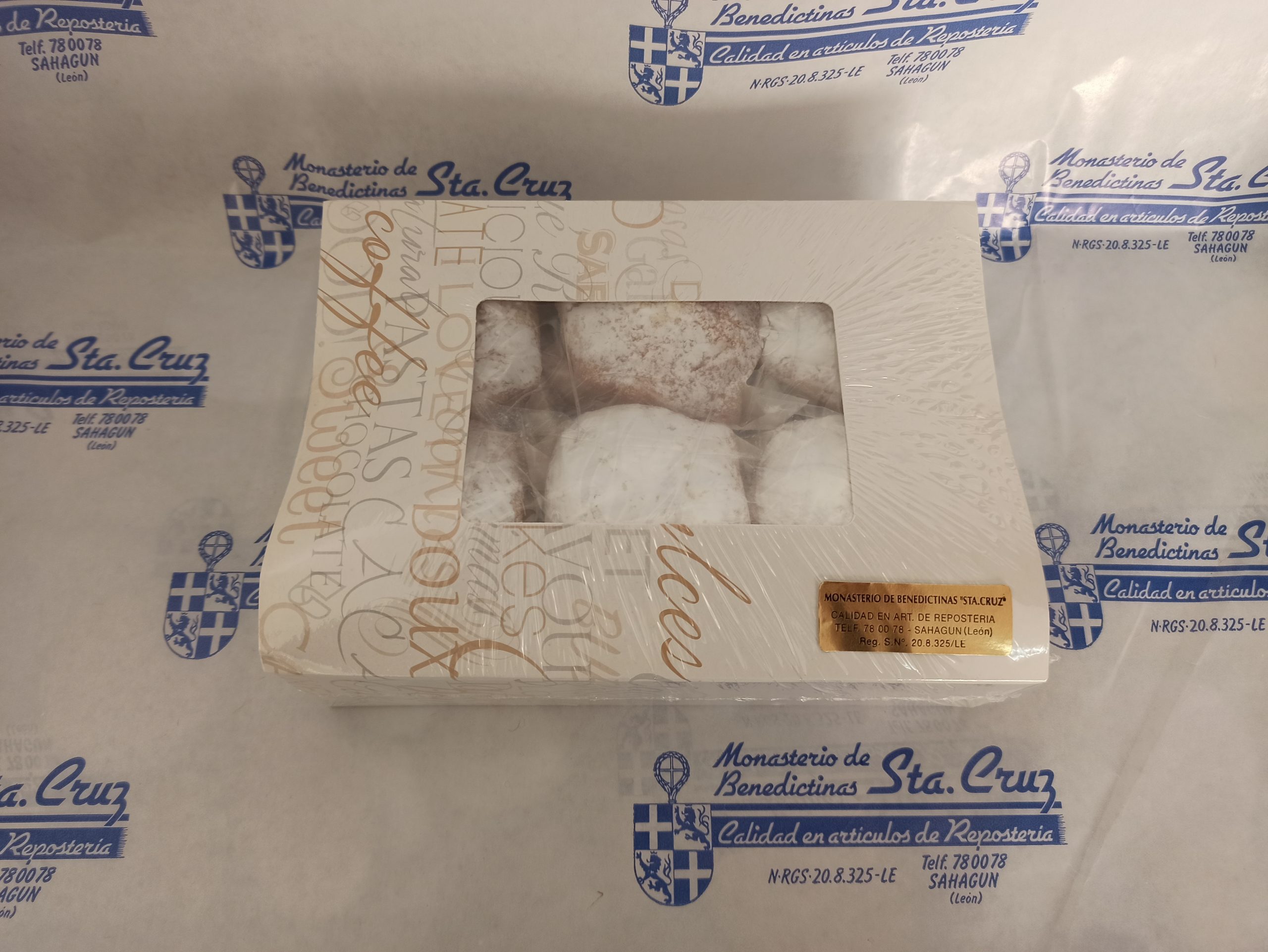 MANTECADAS - Monjas Benedictinas Monasterio Santa Cruz Sahagún