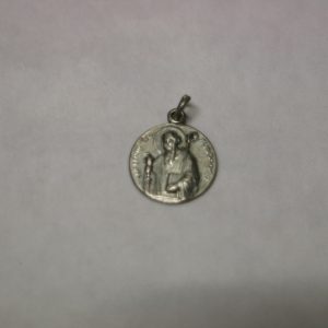 MEDALLA SAN BENITO METAL-Monjas Benedictinas Monasterio Santa Cruz Sahagún