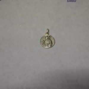 MEDALLA SAN BENITO PLATA- Monjas Benedictinas Monasterio Santa Cruz Sahagún