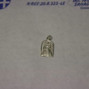 MEDALLA VIRGEN PEREGRINA PLATA 2- Monjas Benedictinas Monasterio Santa Cruz Sahagún