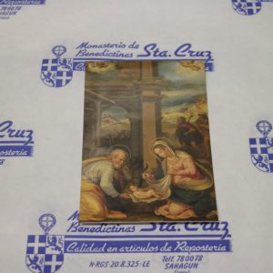 POSTAL MUSEO NACIMIENTO -Monjas Benedictinas Monasterio Santa Cruz Sahagún