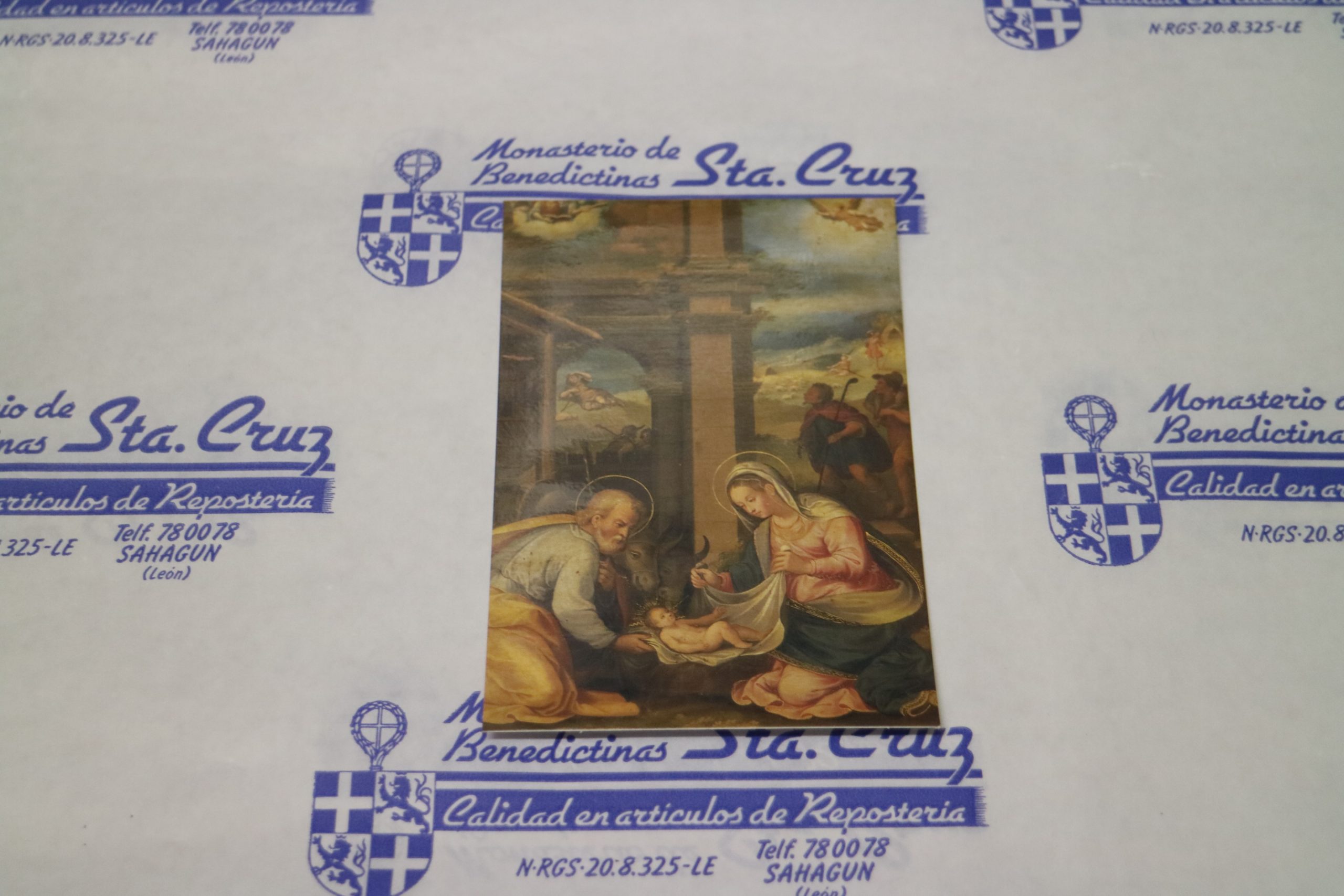 POSTAL MUSEO NACIMIENTO -Monjas Benedictinas Monasterio Santa Cruz Sahagún