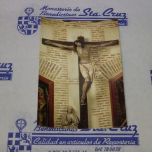 POSTAL MUSEO CRISTO EN AGONÍA -Monjas Benedictinas Monasterio Santa Cruz Sahagún