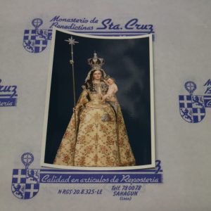 POSTAL MUSEO VIRGEN PEREGRINA- Monjas Benedictinas Monasterio Santa Cruz Sahagún