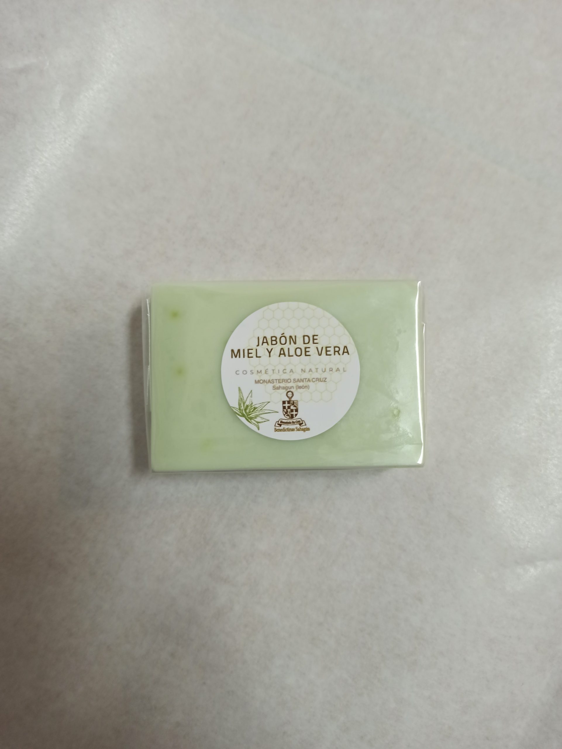 JABÓN de glicerina- Monjas Benedictinas Monasterio Santa Cruz Sahagún - Imagen 6